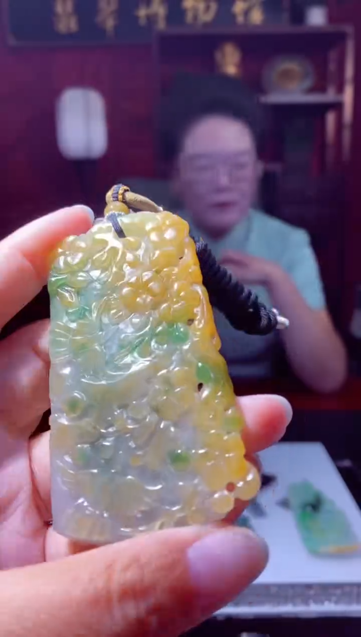 定制翡翠未镶嵌LL翡翠毛货SHH-39