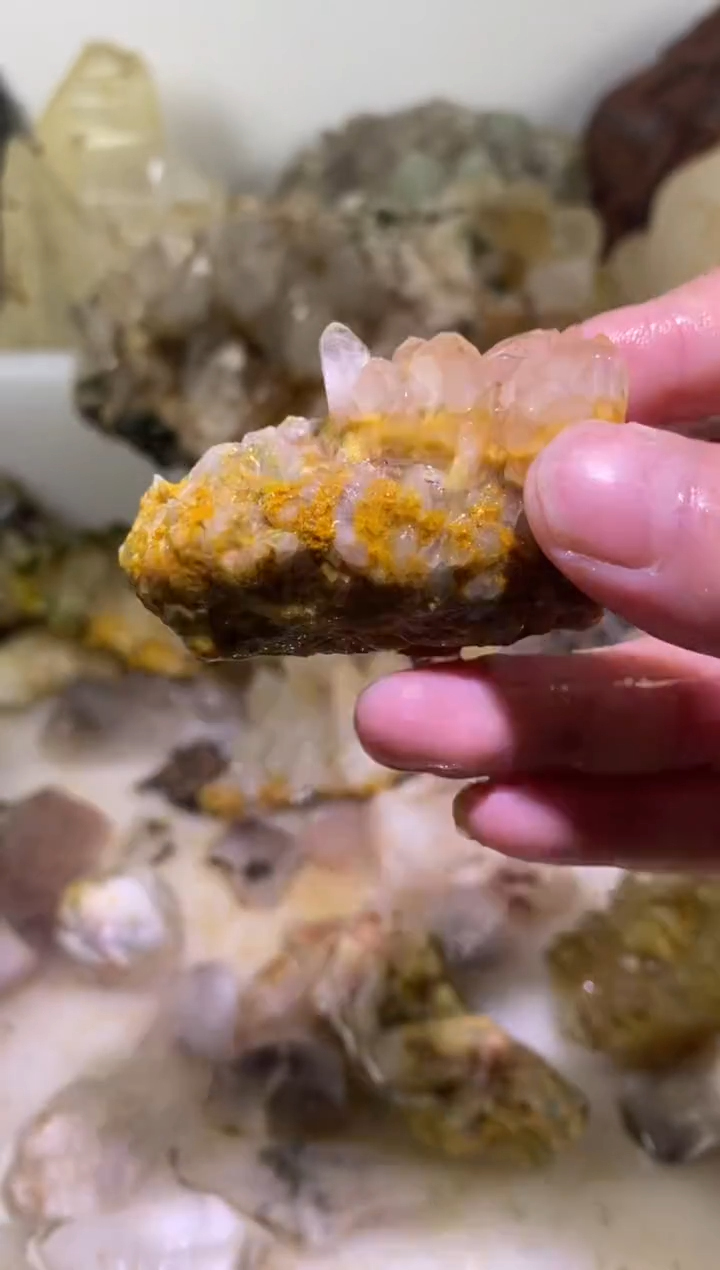 未镶嵌珠宝半成品水晶84号四川美姑超七花园水晶