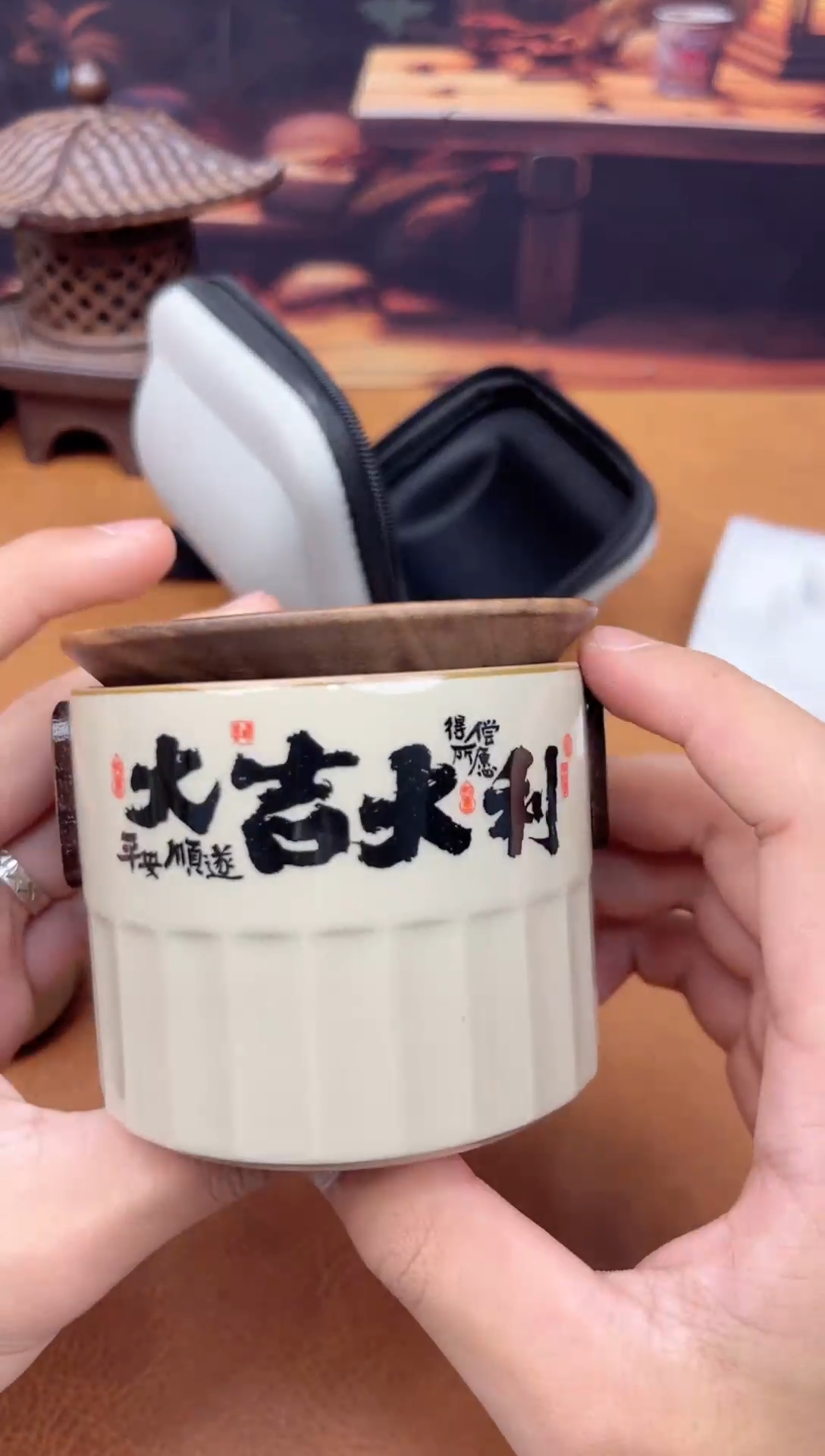 【闪购商品】陶瓷茶具摆件茶叶罐
