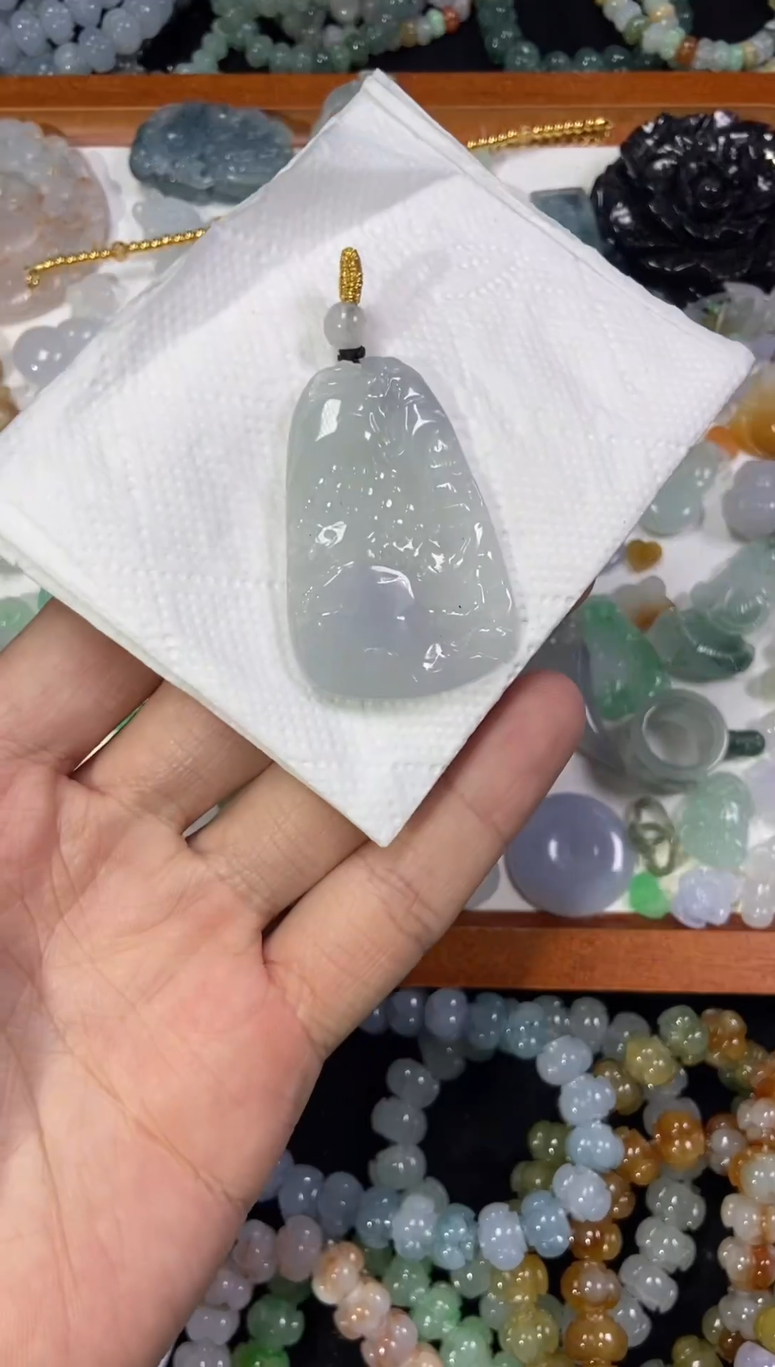 【闪购商品】翡翠颈饰未镶嵌【闪购商品】 天然翡翠