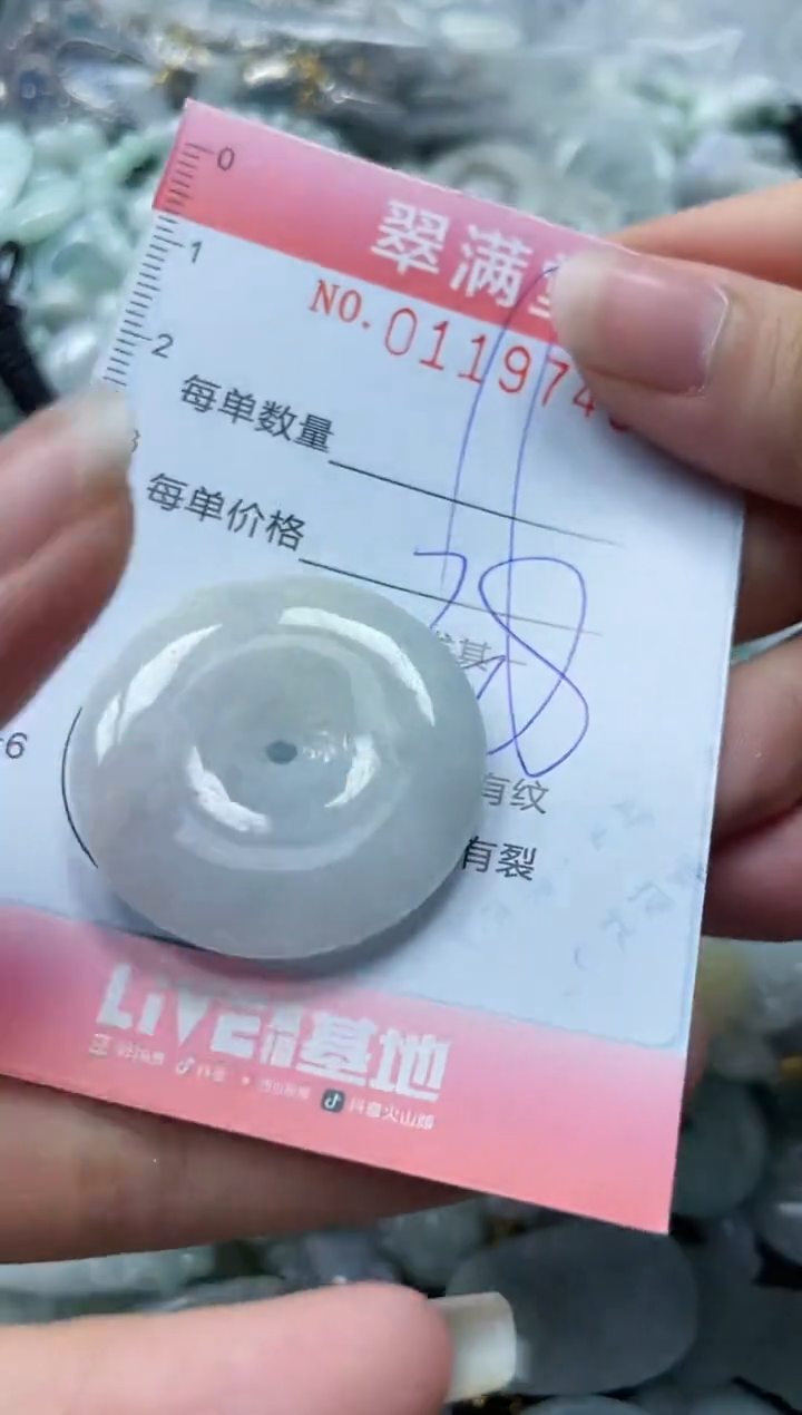 【闪购商品】翡翠未镶嵌颈饰闪购0119749