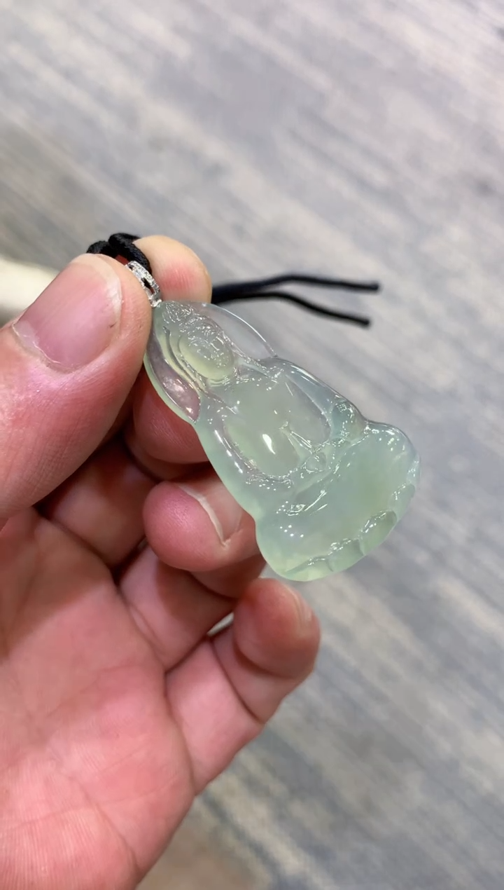 颈饰未镶嵌翡翠天然A货翡翠