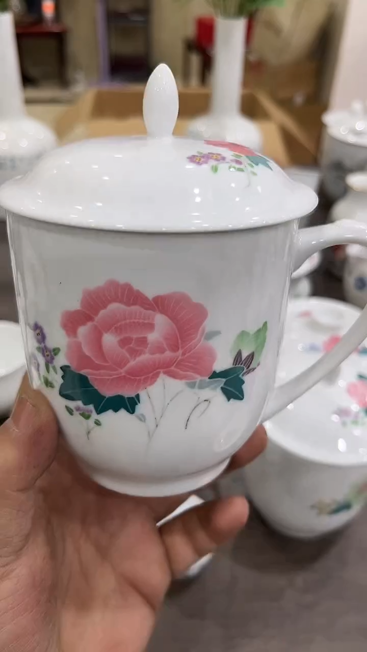 微瑕湖南醴陵釉下五彩陶瓷