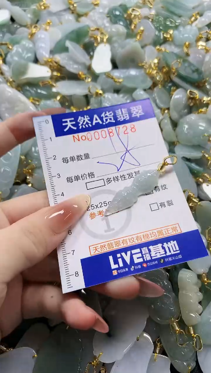 颈饰未镶嵌翡翠天然A货翡翠