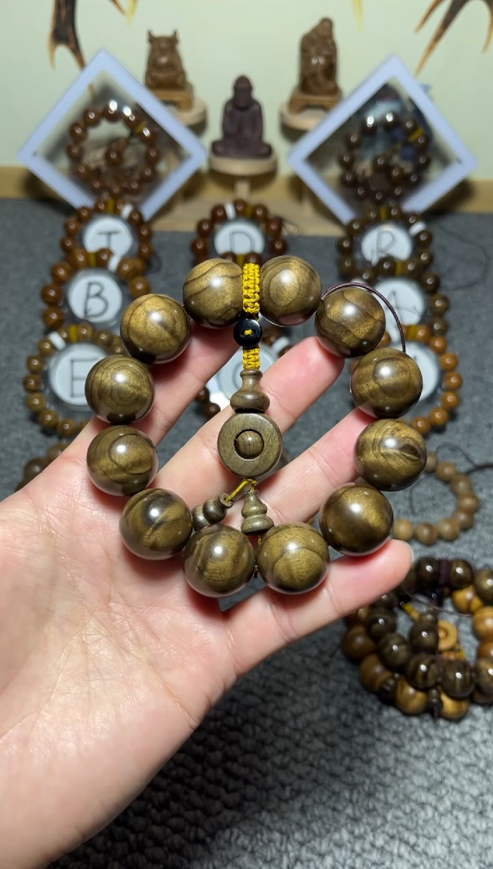 【闪购商品】楠木（金丝楠）手串/手链小叶桢楠阴沉木2.0
