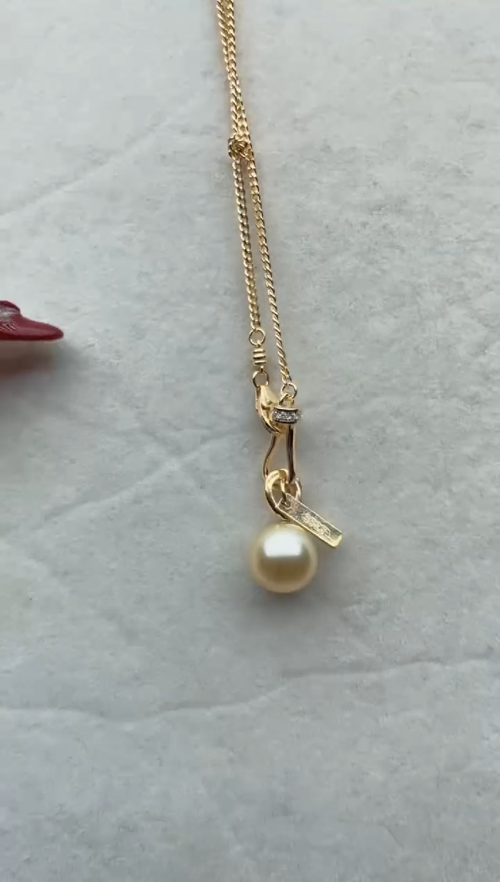 【闪购商品】海水珍珠套链银S925镶嵌Y21