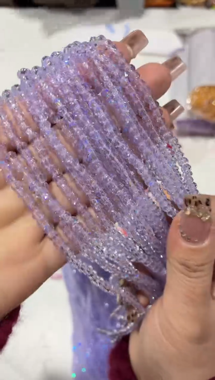 玻璃22040卡4水晶10条微光彩