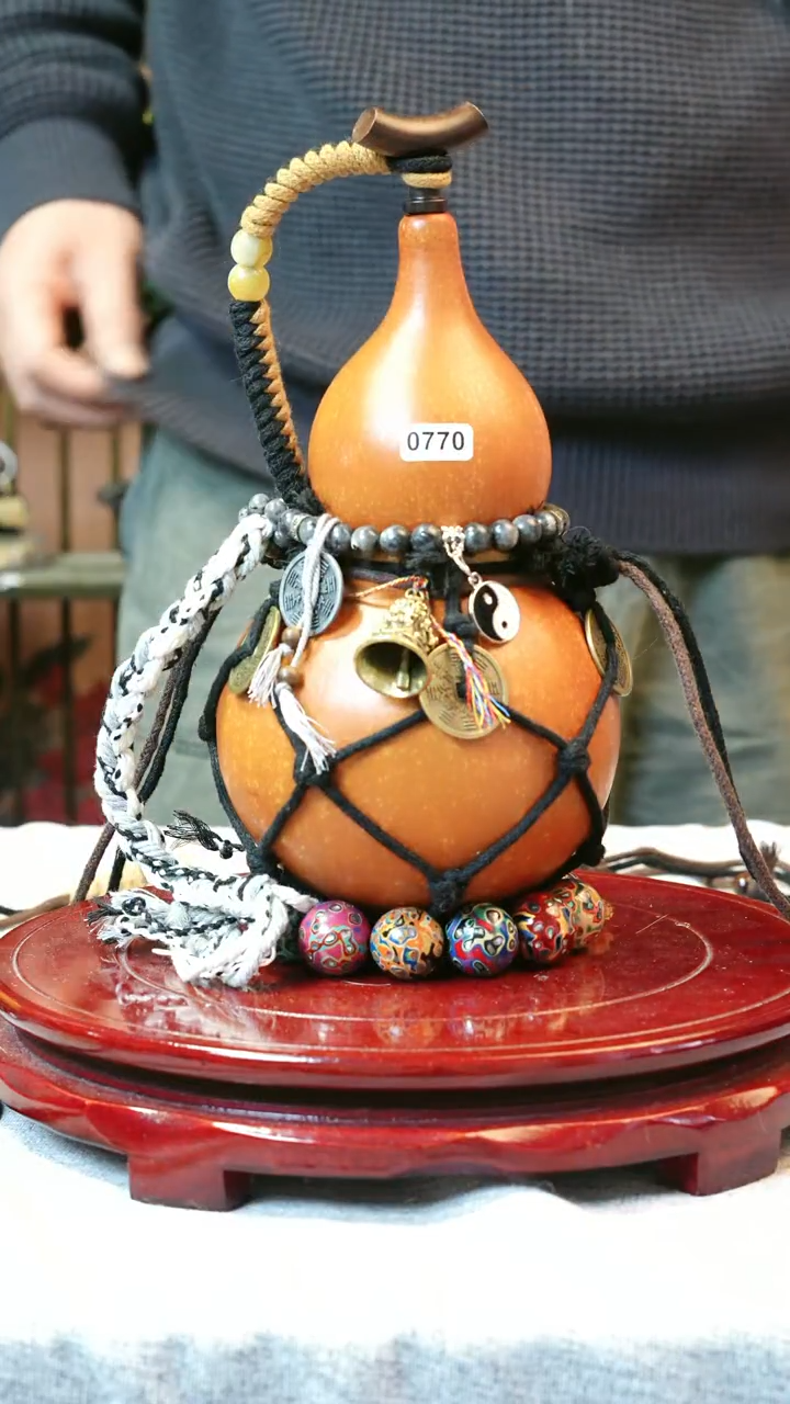 非遗大漆酒葫芦，一物一拍0770