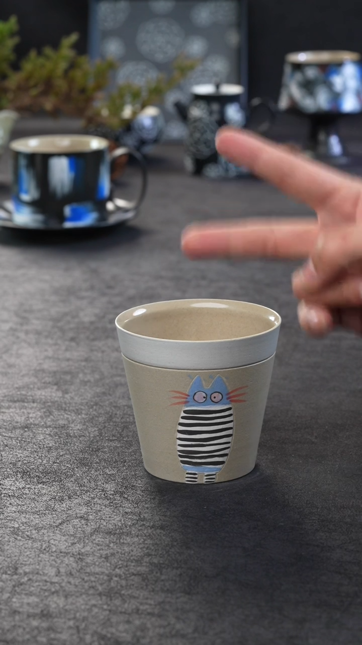 【闪购商品】杯子淘火火首创陶瓷食品级别051