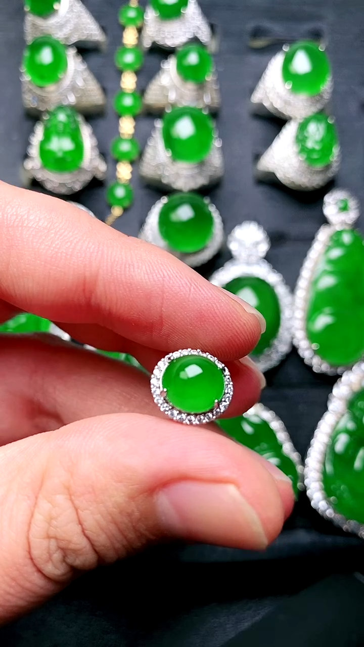 【闪购商品】翡翠戒指未镶嵌女戒