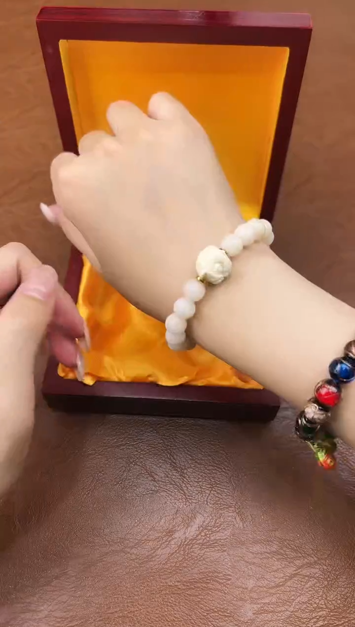 万家文玩阁白玉菩提链接@@SP141