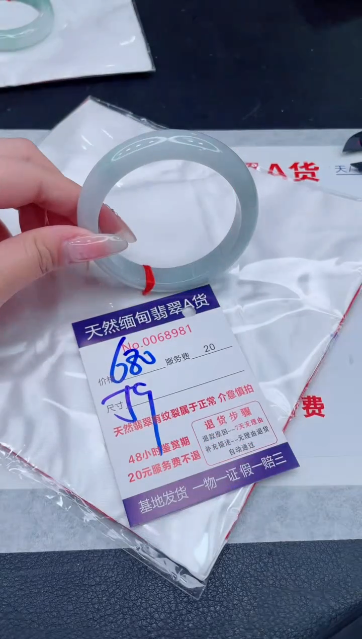 未镶嵌手镯翡翠680.00