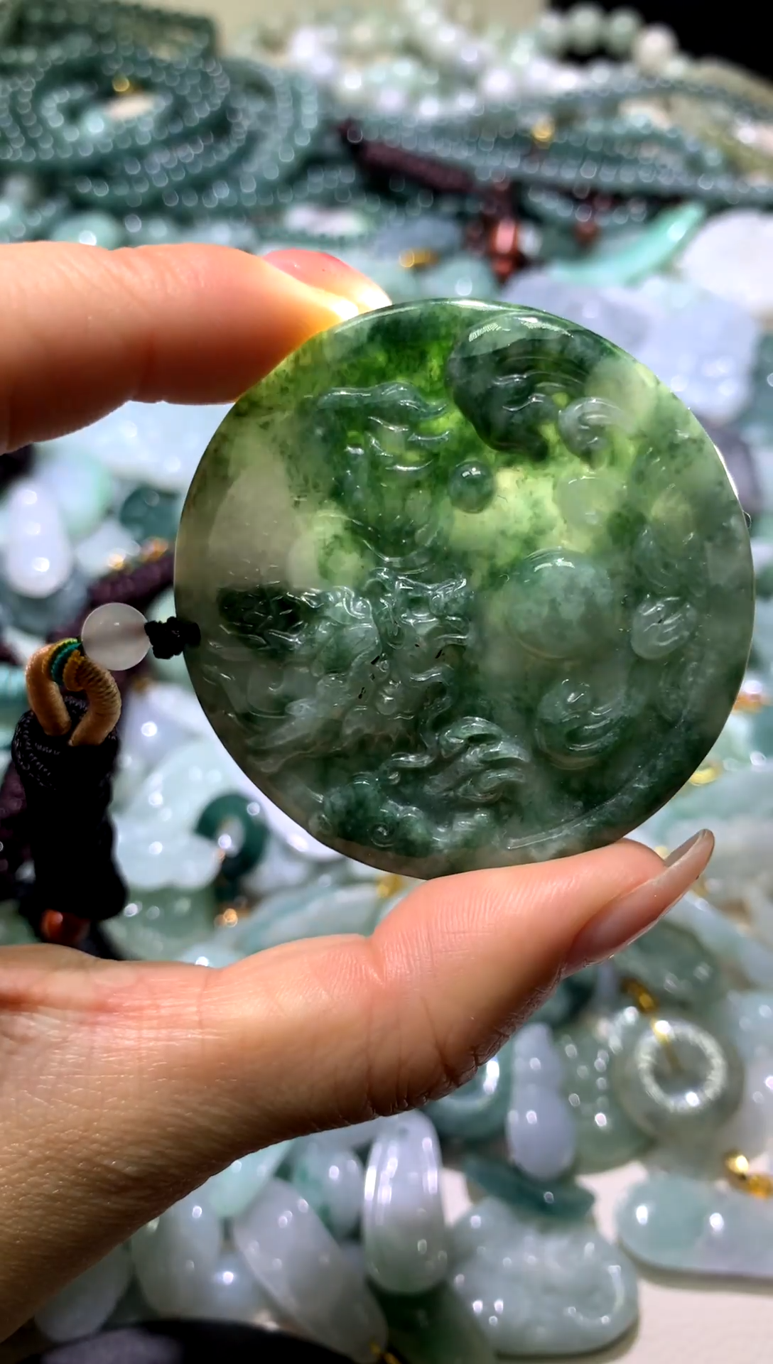 吊坠(不含链)未镶嵌翡翠1