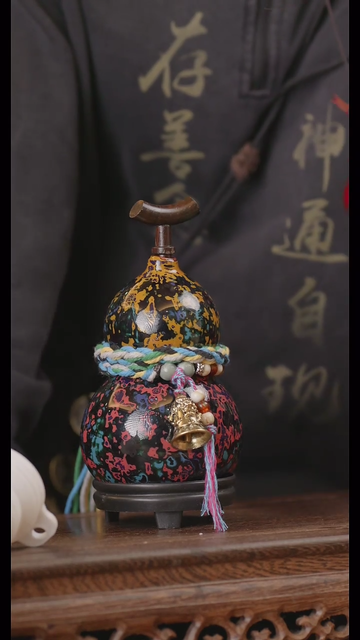 【闪购商品】360号精品天然大漆工艺防渗内胆酒葫芦~
