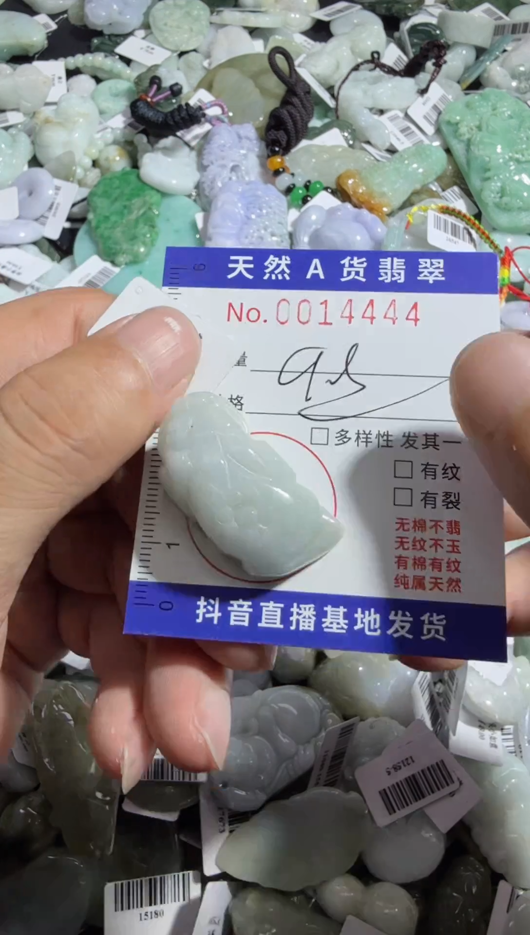 【闪购商品】翡翠颈饰未镶嵌00014444