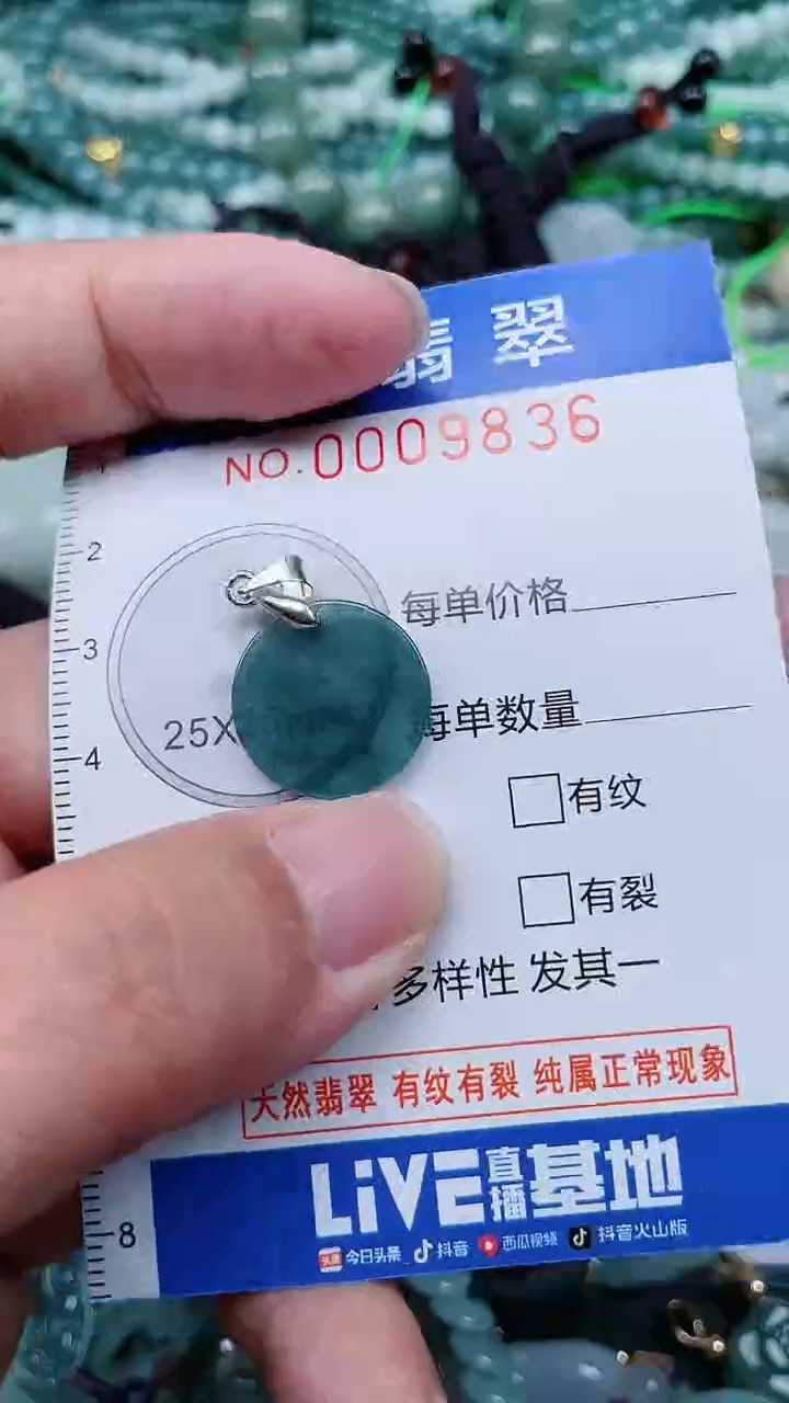 颈饰未镶嵌翡翠.0009836