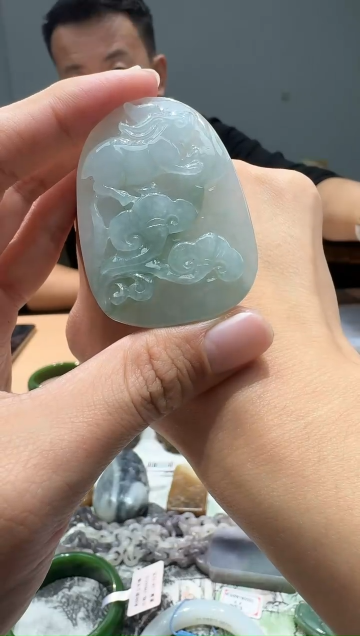 颈饰未镶嵌翡翠【瑞睿珠宝】翡翠玉兔