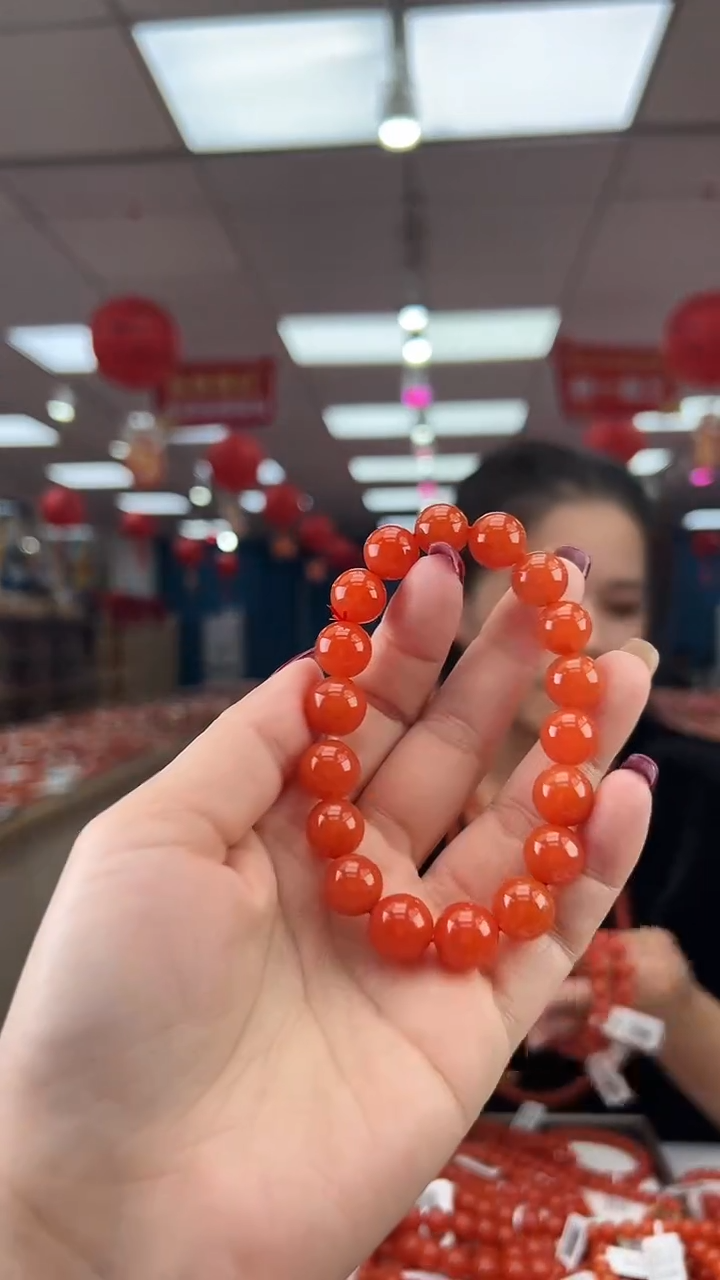 【闪购商品】南红玛瑙珠串未镶嵌多样发其一/11/HS9992270