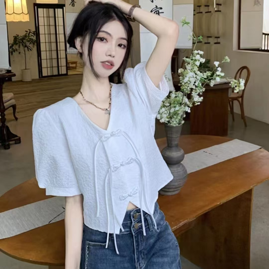 【21-30】夏韩版针织衫小衫时尚款
