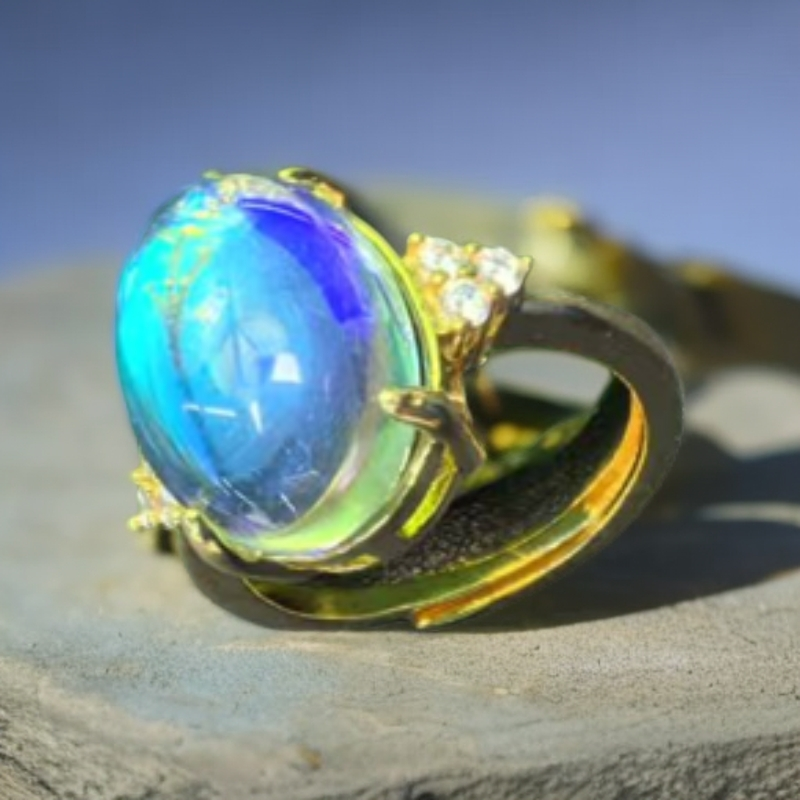 新款戒指天辰博藏臻美首饰配送礼盒送链子