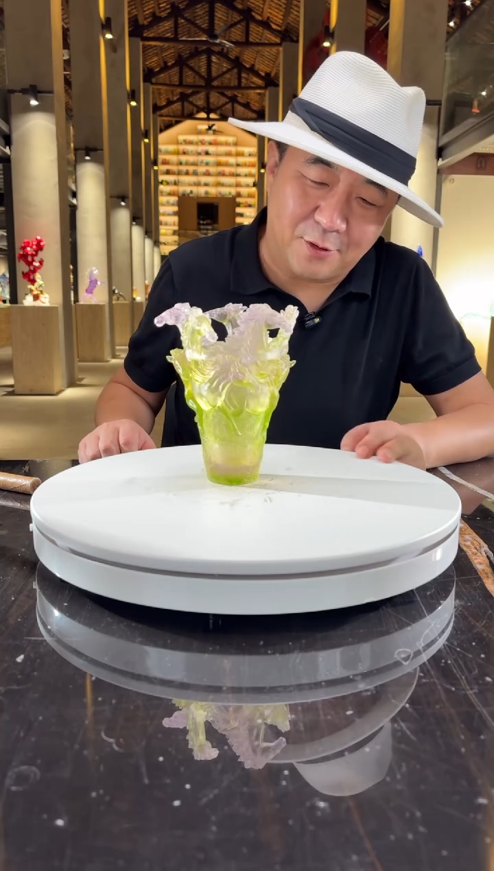 摆件CS0202067八马巡游瓶小号