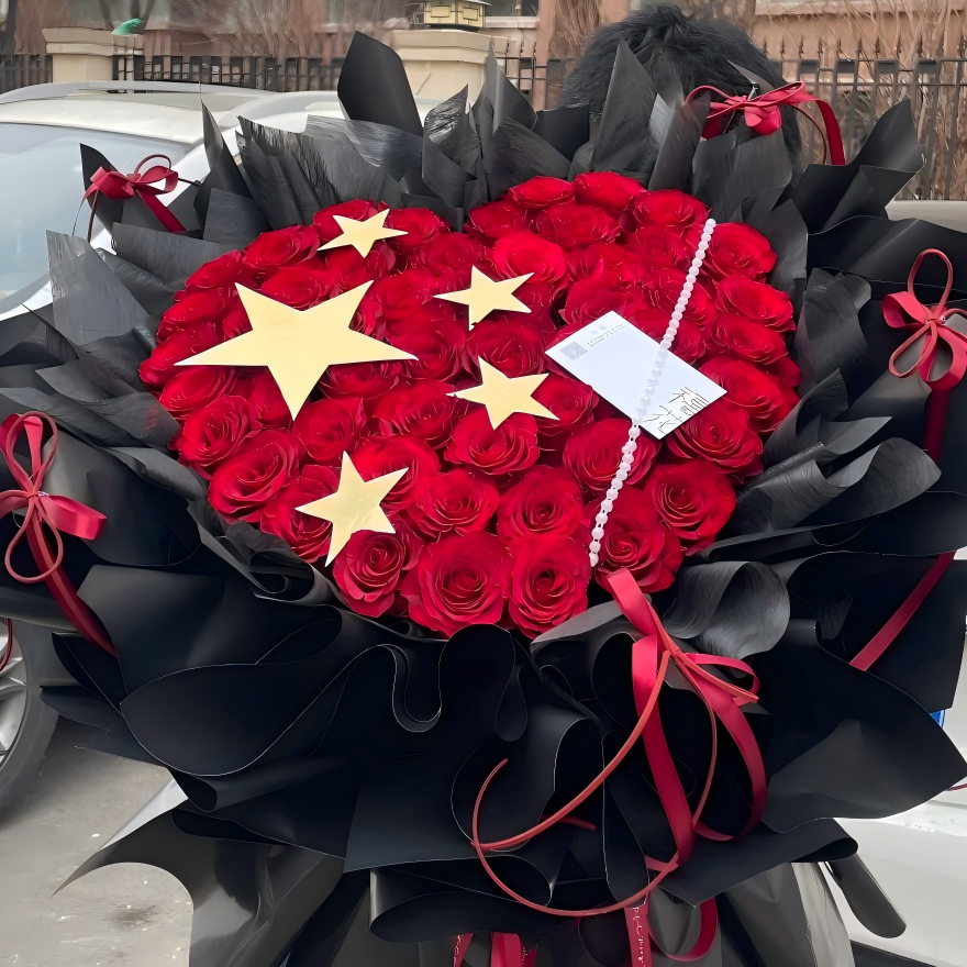 【热恋浪漫❤至死不渝】鲜花红玫瑰大花束送恋人全国同城花店直送
