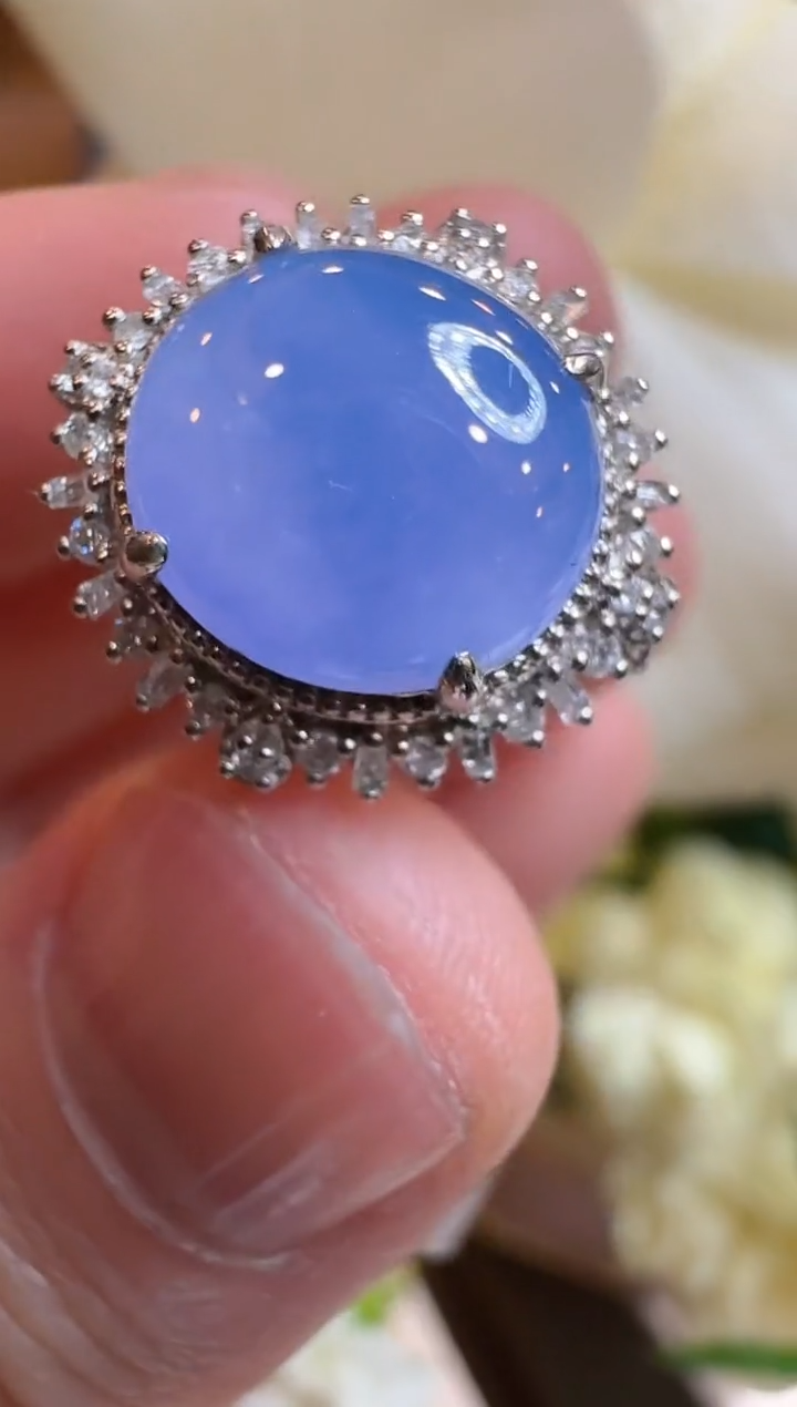 【闪购商品】翡翠戒指18K金镶嵌多样性团购发一件