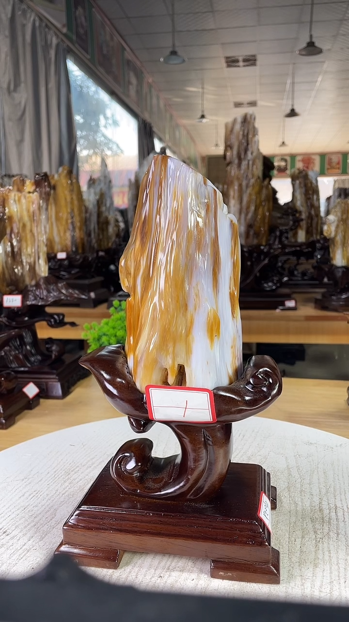 未镶嵌珠宝奇石硅化玉399