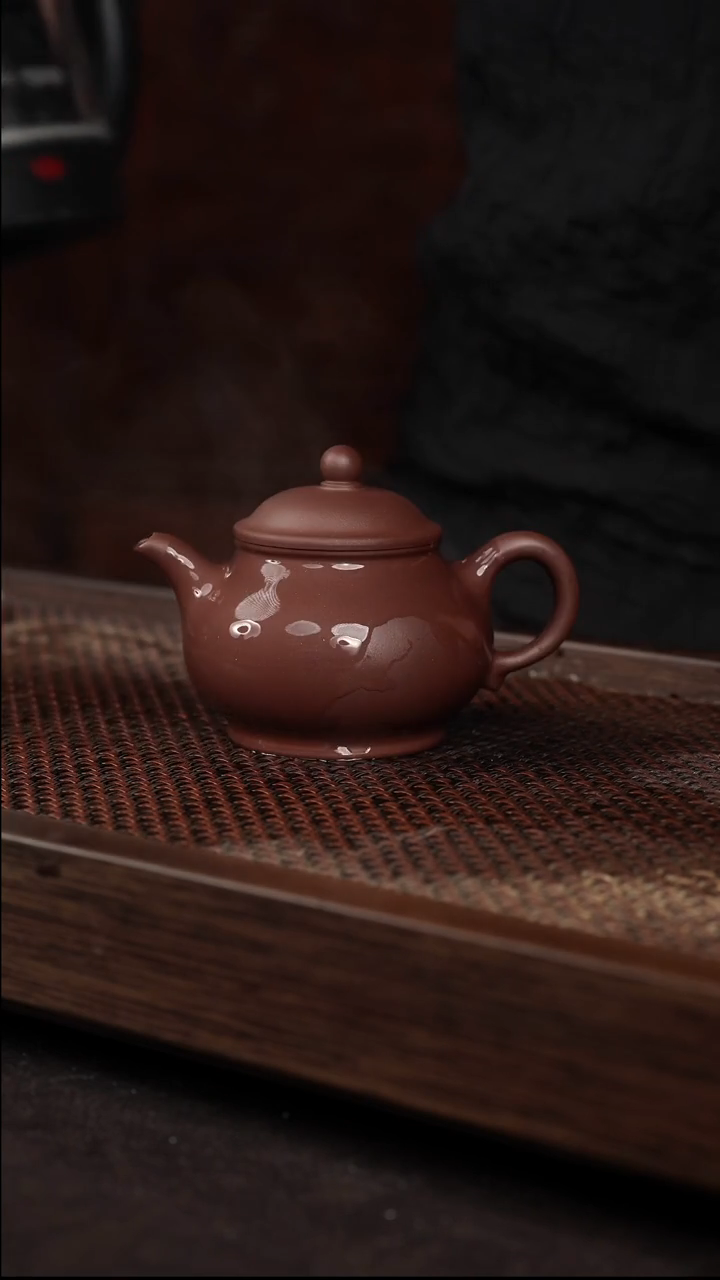 茶杯紫砂底槽清潘壶