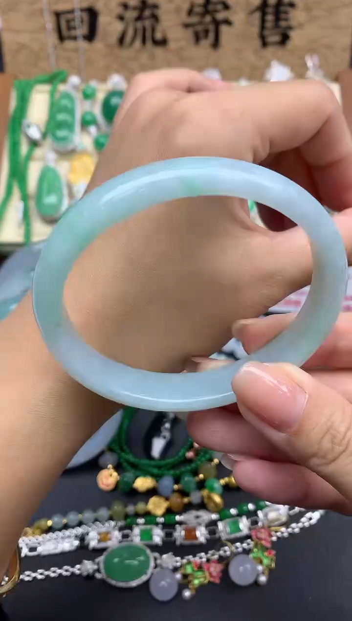 【闪购商品】翡翠手镯未镶嵌340-中国好珍宝