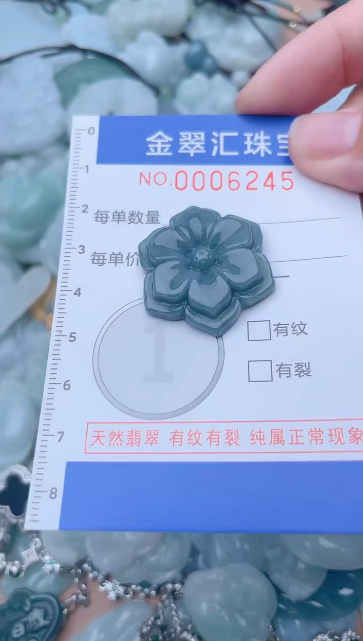 颈饰未镶嵌翡翠6245