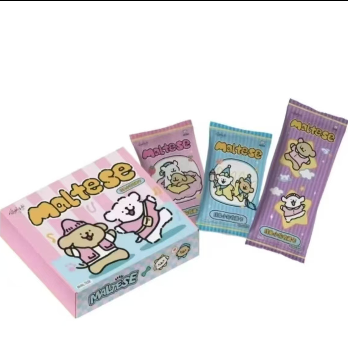 【清仓拆盒】兰州文创线条小狗收藏卡牌