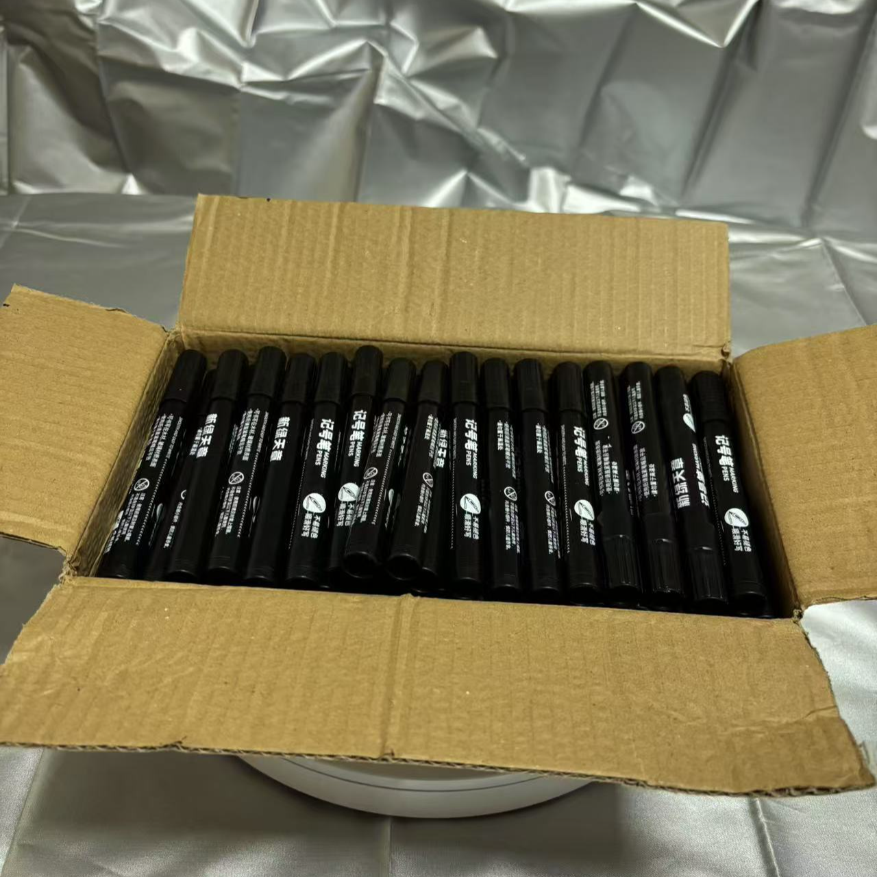 记号笔单头记号笔100只