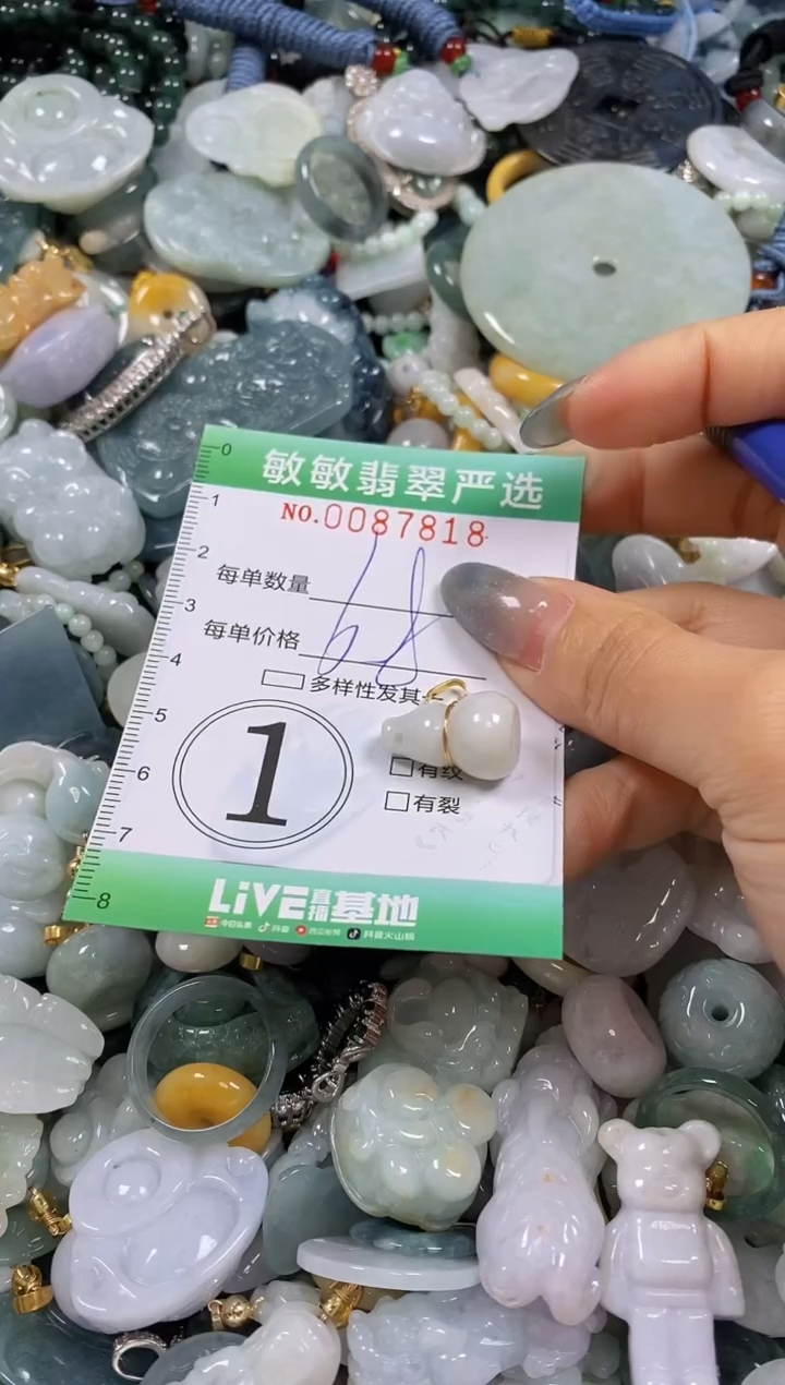 【闪购商品】翡翠颈饰未镶嵌闪购0087818