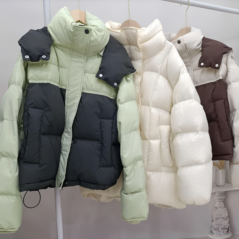 【以直播间为准】冬季保暖气质韩版外套外搭大码女加厚外披外穿服饰