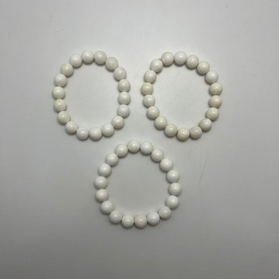 X452 白色圆珠10-手串 多样性发货其一 气质 | 时尚  | 百搭 珠宝