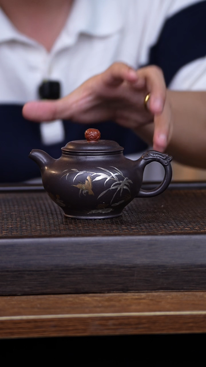 茶壶紫砂宜兴手工原矿紫砂壶001