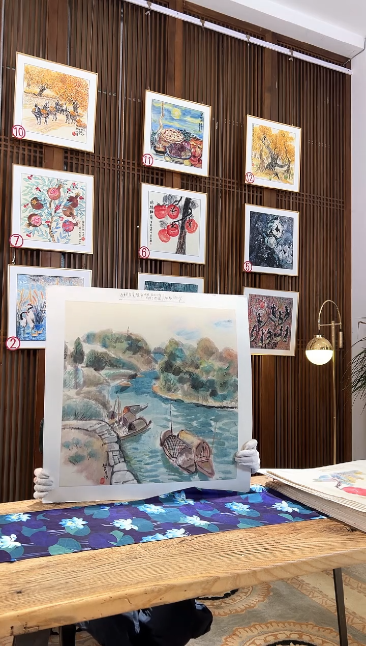 版画版画耿玉琨名章限量版画S