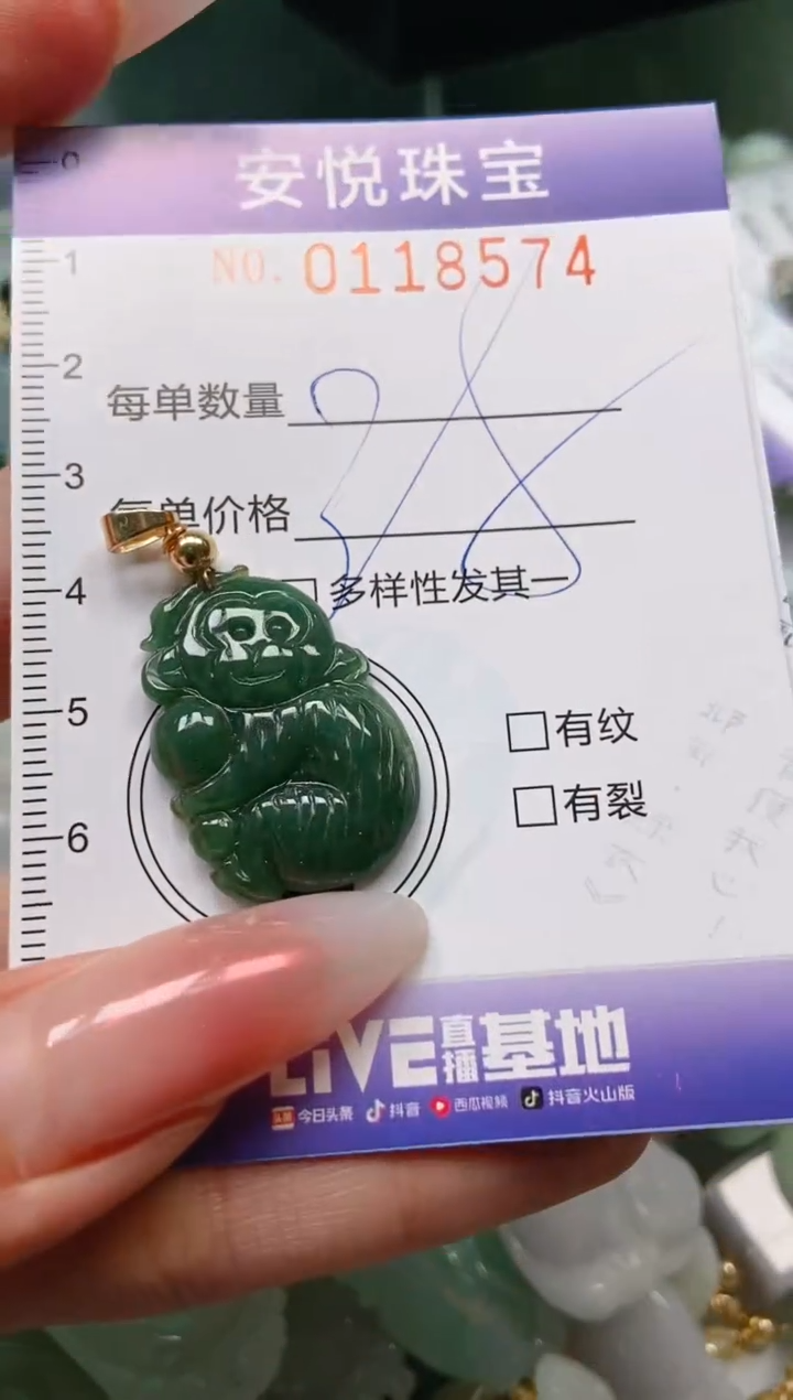 【闪购商品】翡翠颈饰未镶嵌闪购0118574