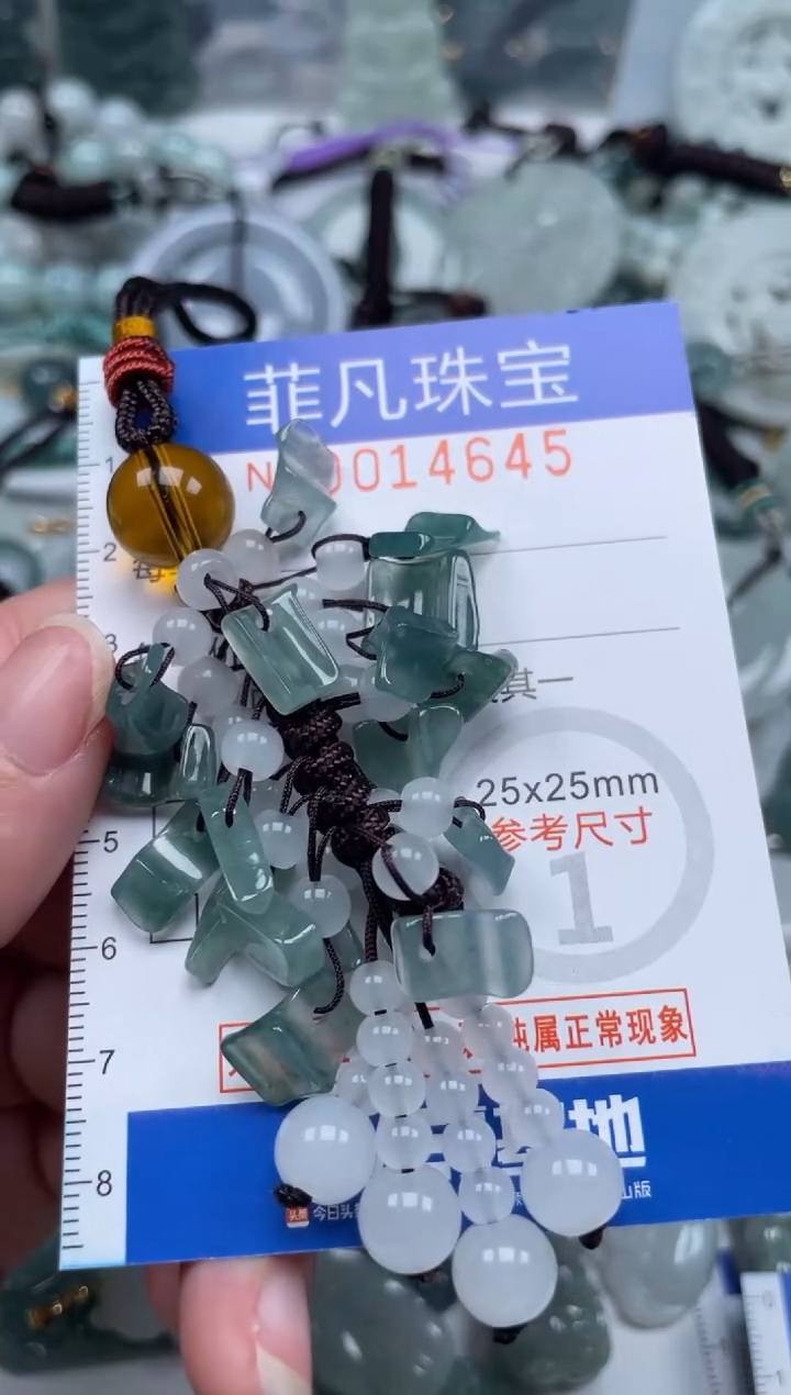 颈饰未镶嵌翡翠14645