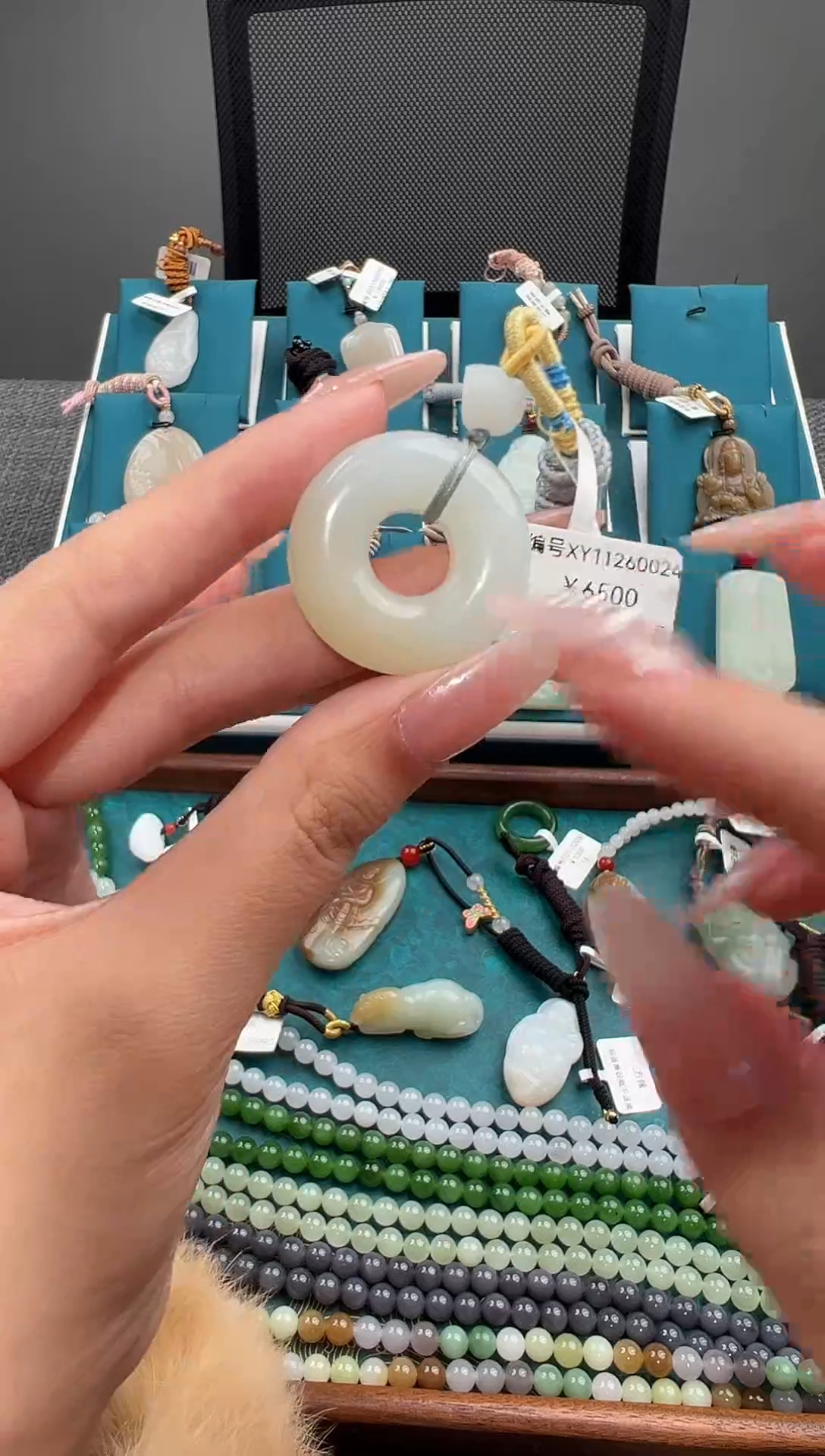 颈饰未镶嵌和田玉XY