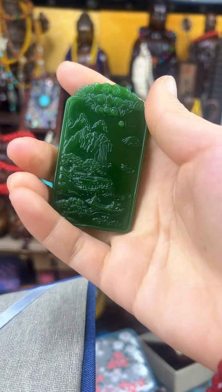 【闪购商品】和田玉（糖玉）挂件未镶嵌猪妹精品专属链接