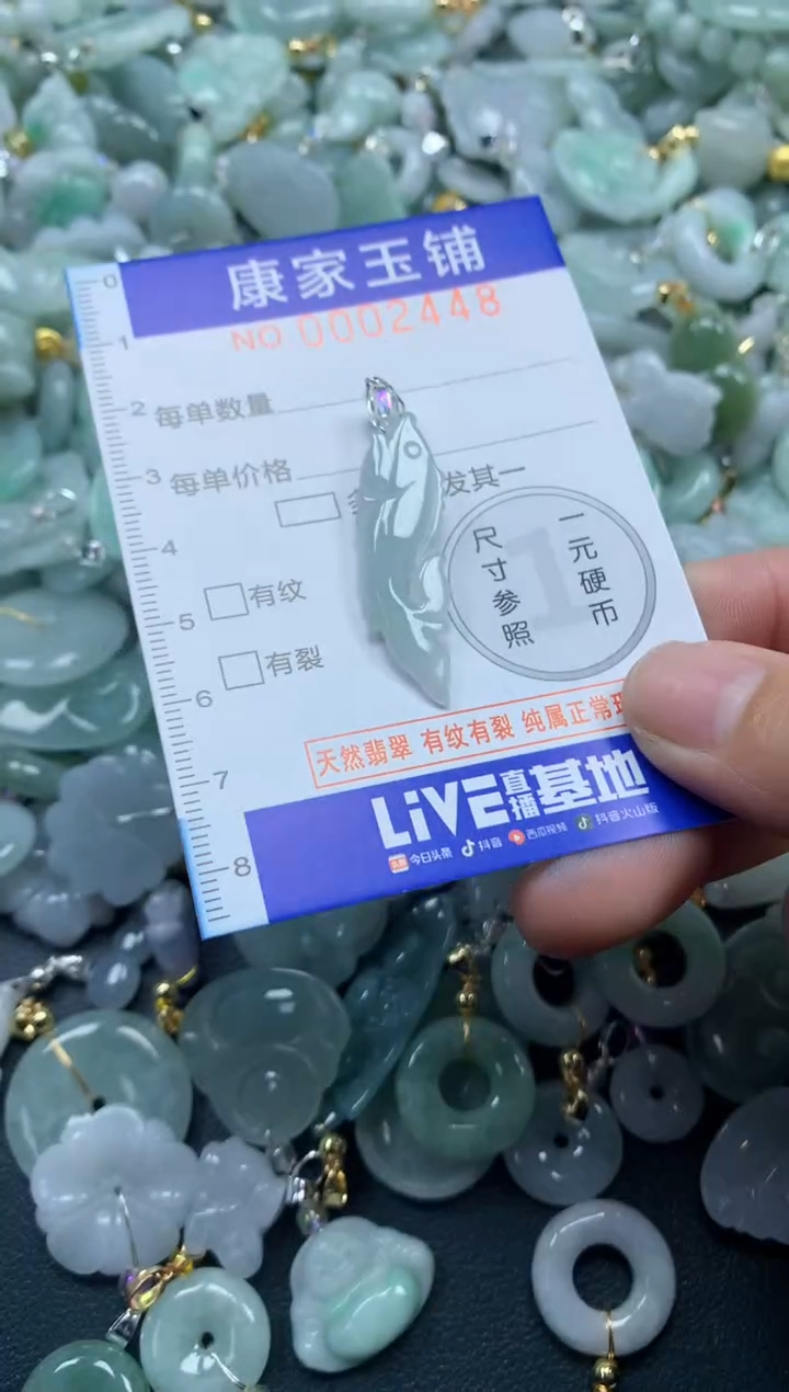 颈饰未镶嵌翡翠2448