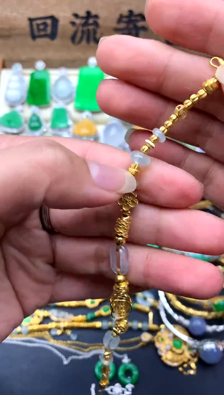 【闪购商品】翡翠手串未镶嵌434-中国好珍宝