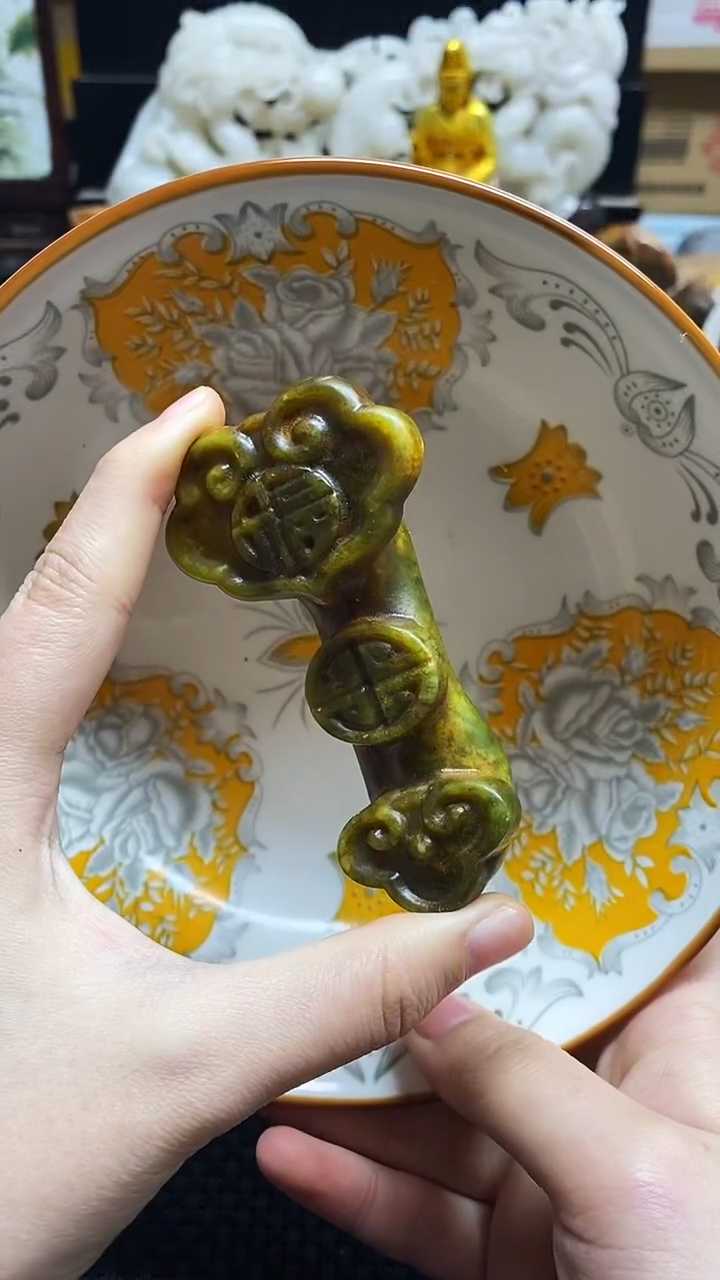【闪购商品】瓷片瓷片 瓷器 摆件1个