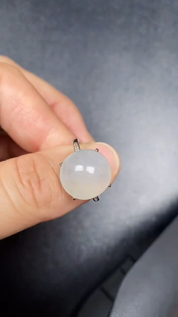 银S925镶嵌戒指翡翠1310