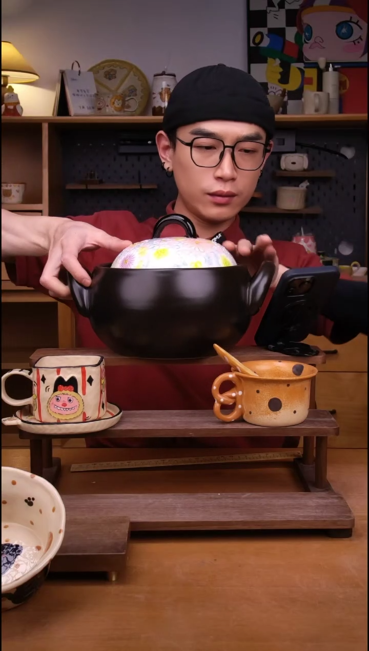 碗景德镇可爱设计师款陶瓷