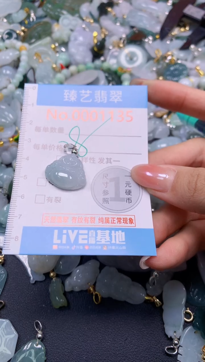 颈饰未镶嵌翡翠1135