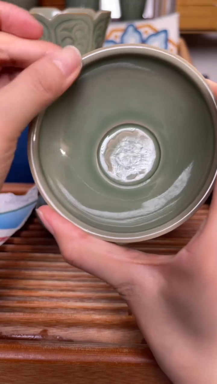 【闪购商品】其他310纯手工秘色毗卢杯 微瑕福利