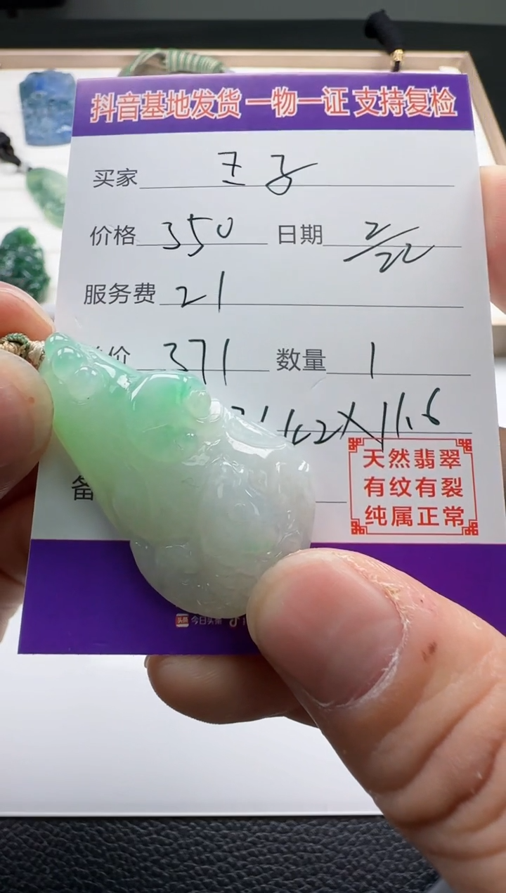 【闪购商品】翡翠颈饰未镶嵌11111111